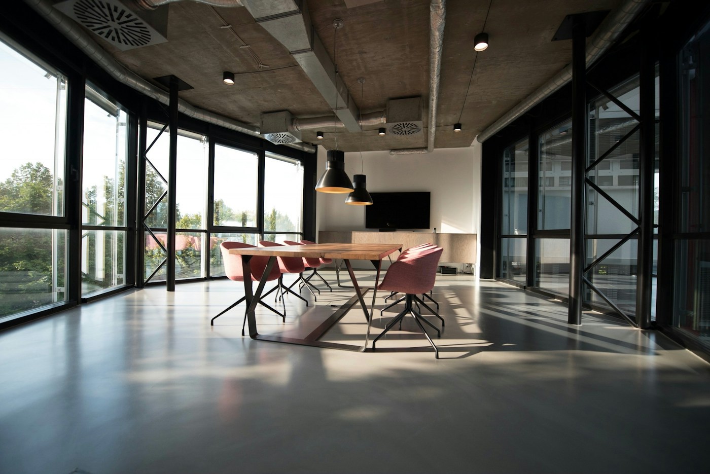 A thoughtfully designed modern business space